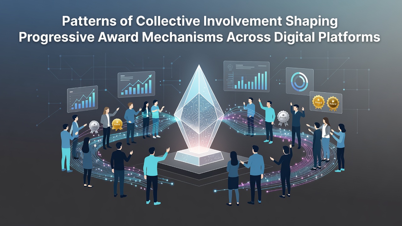 Digital platforms showing collective user participation in progressive award systems during June 2026