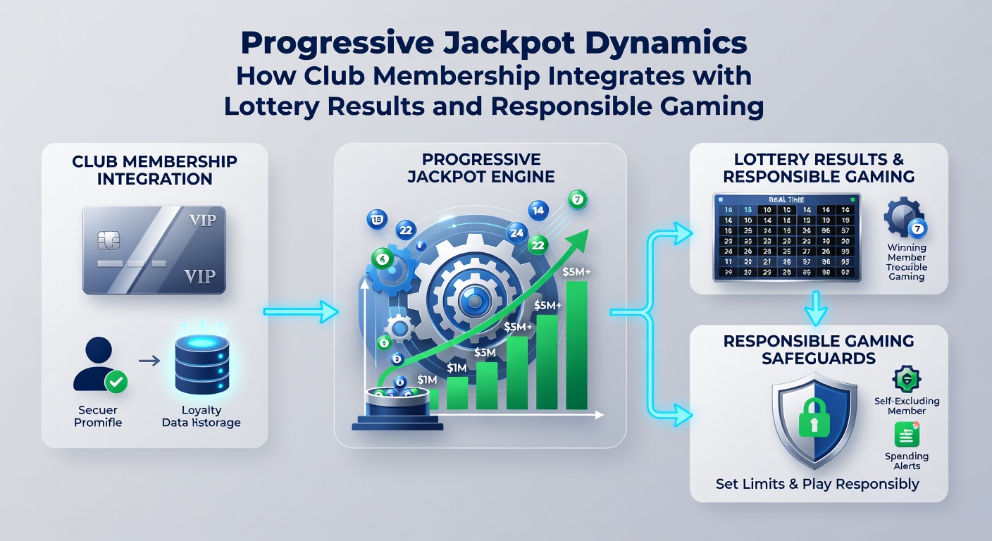 Club members reviewing synchronized lottery results and jackpot status on secure digital platforms