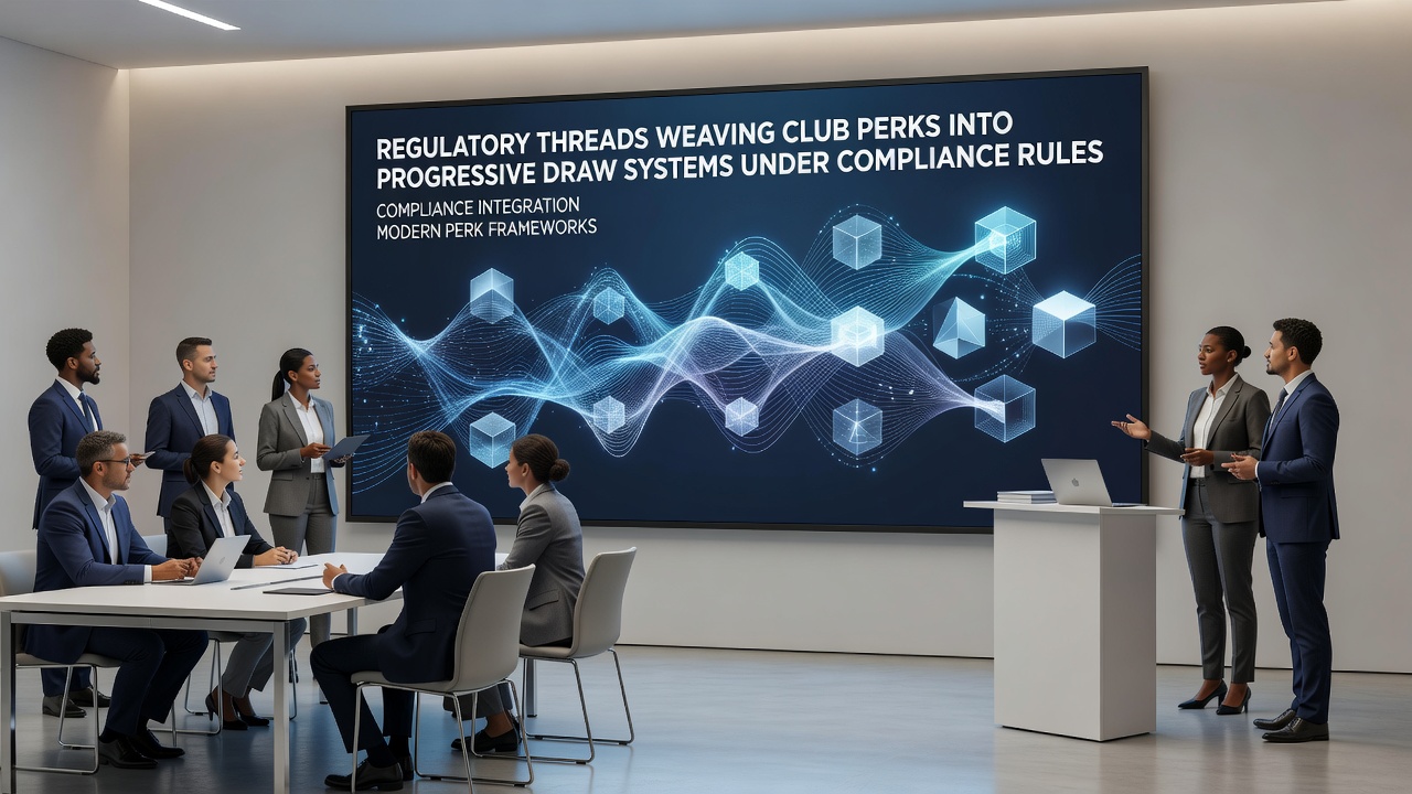 Progressive draw systems and compliance checks for club benefits